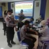 Pastikan Personel Sehat, Biddokes Polda Banten Periksa Kesehatan Polri di Crisis Center Ditpolairud