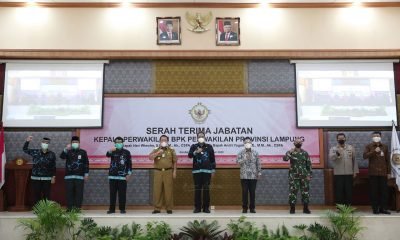 Gubernur Arinal, Hadiri Sertijab Kepala BPK RI Perwakilan Lampung