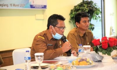 Sekda Pandeglang Pery Hasanudin pada acara sosialisasi tentang perda no 2 tahun 2020 Tentang Tata Ruang pengganti perda no 3 tahun 2011, di Rizki Hotel Selasa (16/3/2021).