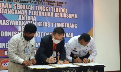 Lapas Kelas 1 Tangerang Menjalin Kerjasama Dengan YIBBersinar dan Sekolah Tinggi Teologi Victory Jakarta