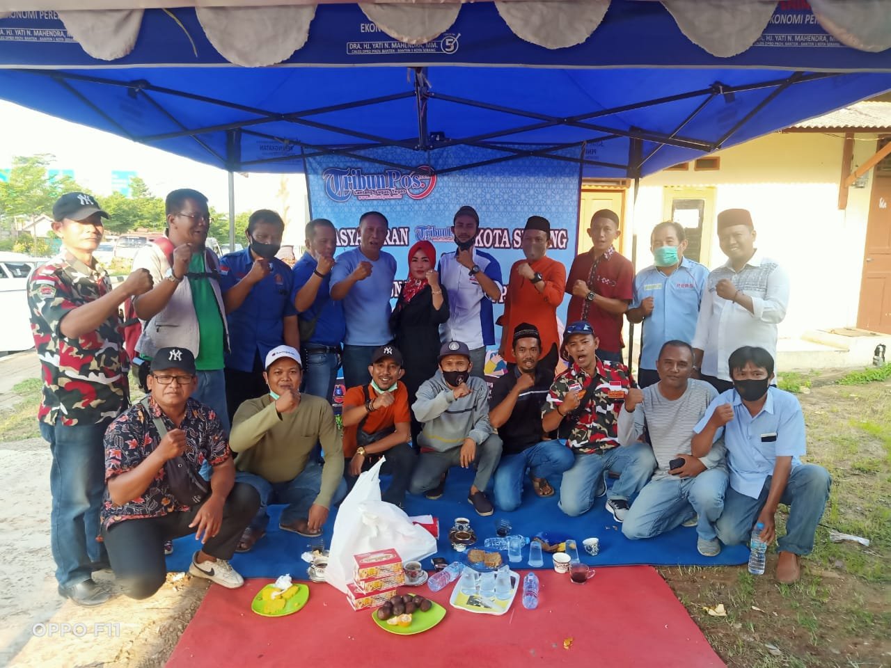 Menyambut Ramadhan, Tribunpos Kota Serang Gelar Tasyakuran Dan Santunan