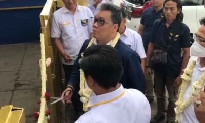 Ketua Umum Partai Garuda Ahmad Ridha SabanaResmikan Gedung DPD Banten
