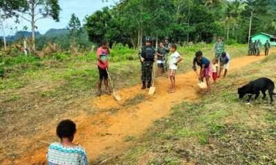 Kitorang Bisa Bersama-Sama Menjaga Kebersihan Lingkungan di Wilayah Perbatasan