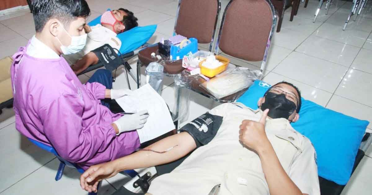 Penuhi Stok Darah PMI Gelar Aksi Donor Darah