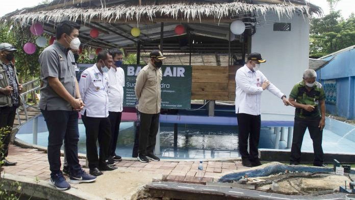 Miniatur Tol Air Solusi Tangani Banjir di DKI Jakarta, Ditinjau Bupati Tangerang