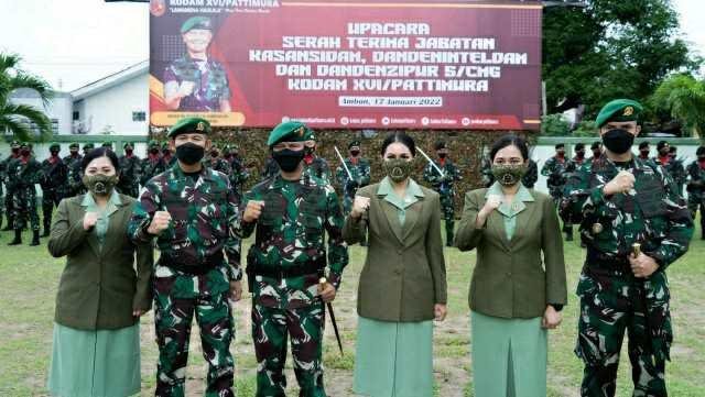 Mutiara Pattimura pada Acara Sertijab