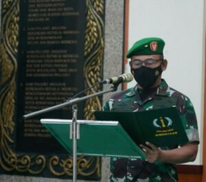 Danrem 064/MY Pimpin Penyerahan Jabatan Kasiops Korem