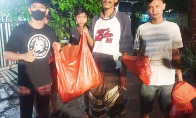 Aksi Peduli Korban Banjir Kota Serang Aing Jarwo Banten Bagikan Makanan