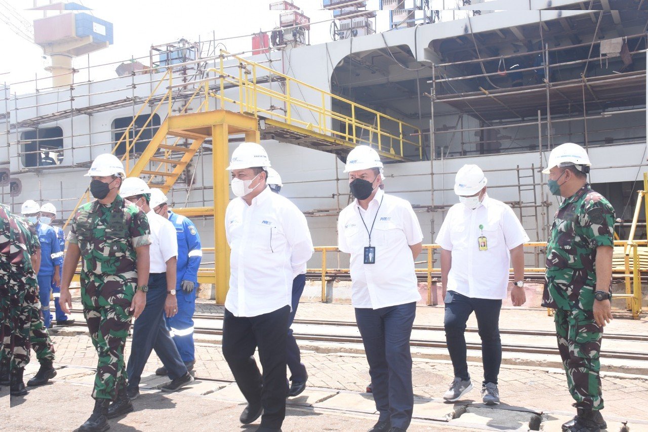 Pangkogabwilhan I Hadiri Undangan PT PAL Indonesia