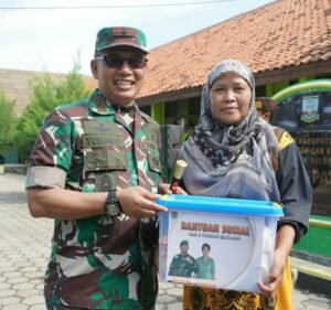 Danrem 064/MY Berbaur Dengan Masyarakat Pulo Panjang, Lanjut Giat Ke Cek Poin 6 Kodim 0623/Cilegon